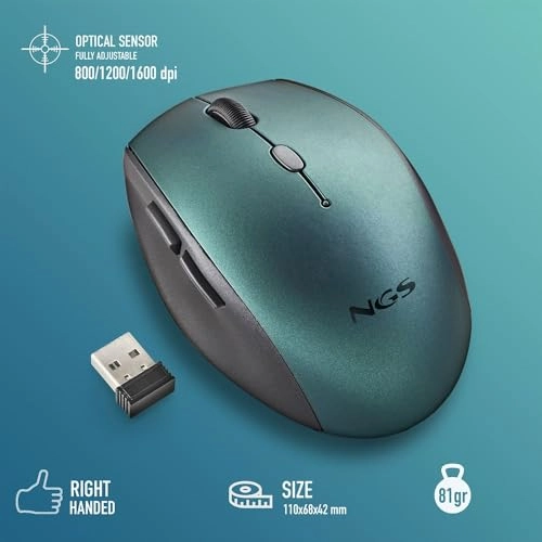 Bee Ergonomic Silent Mouse - Wireless