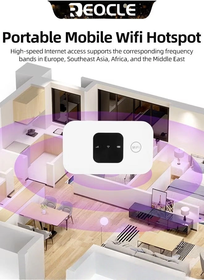 Mobile WiFi Hotspot - 4G 2100mAh