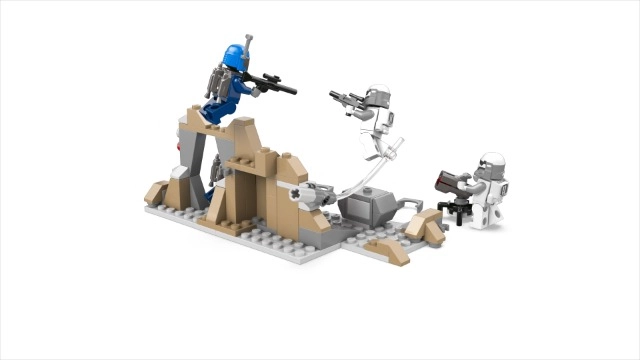 Star Wars The Mandalorian Ambush on Mandalore Battle Pack (75373)