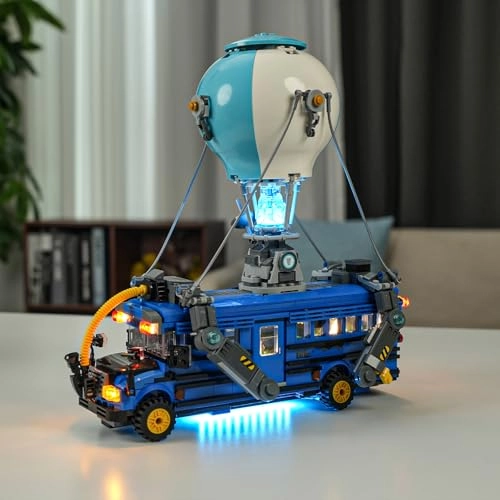 2.0 Light Kit - for Lego-Battle Bus Compatible with Lego Fortnite 77073