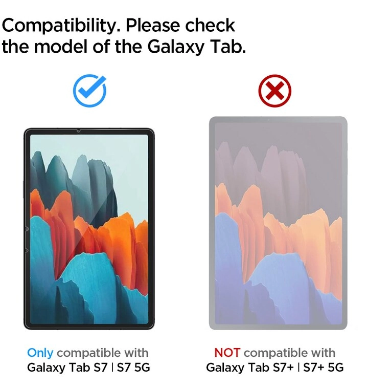 Premium Tempered Glass for Samsung Galaxy Tab S7