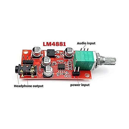 LM4881 Headphone Amplifier Board - DC 3.6v-12v 50mm*25mm