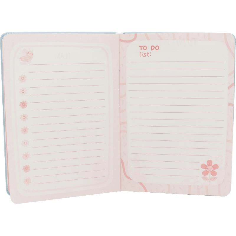 Notebook 19 X 26 cm Spiral - Grid 100 Sheets