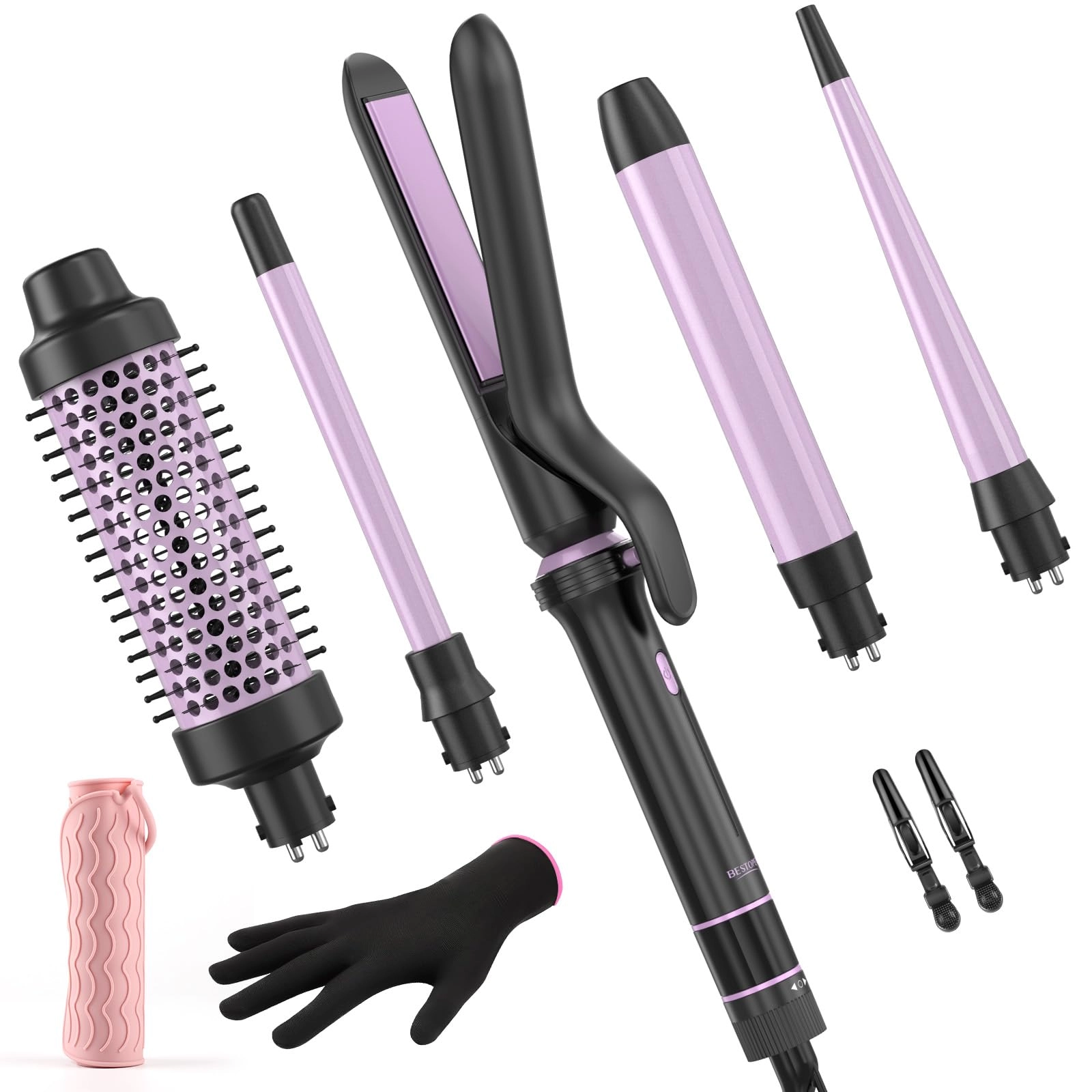 5 in 1 Curling Iron - 0.35"-1"
