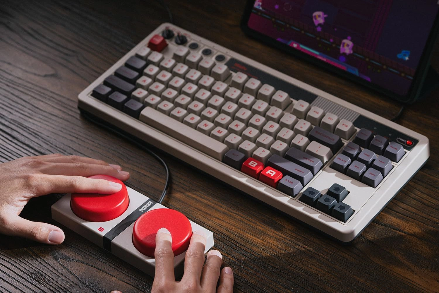 Retro Mechanical Keyboard - Wired/Wireless