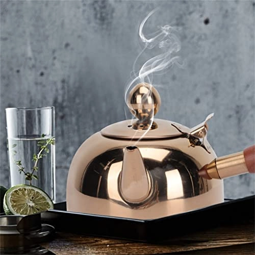 Kettle Tea Teapot - Stainless steel, wood 500ML