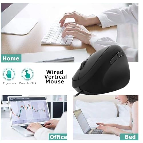 Vertical Mouse - Wired