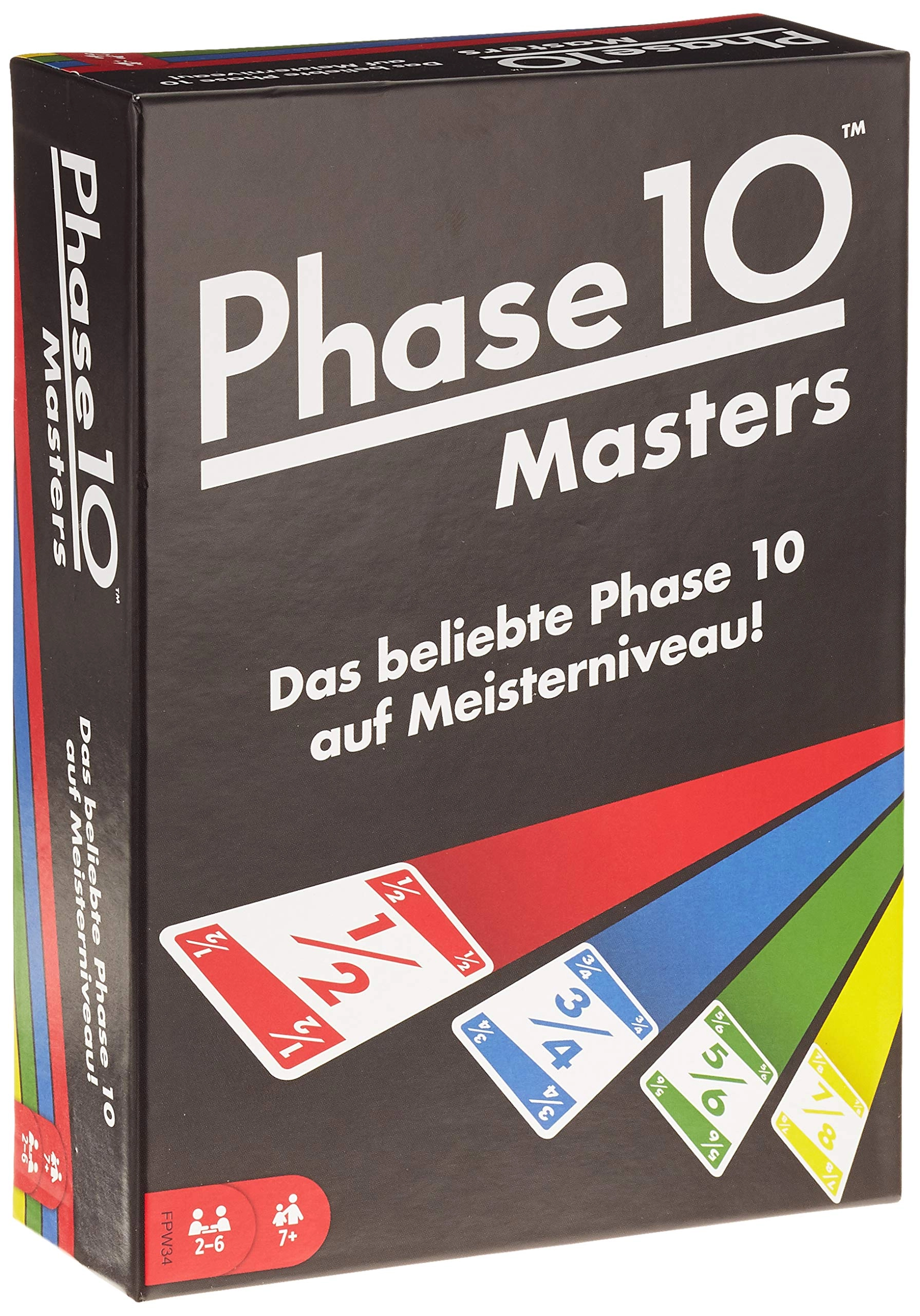 Mattel Games Phase 10 Masters - Card Game (German)