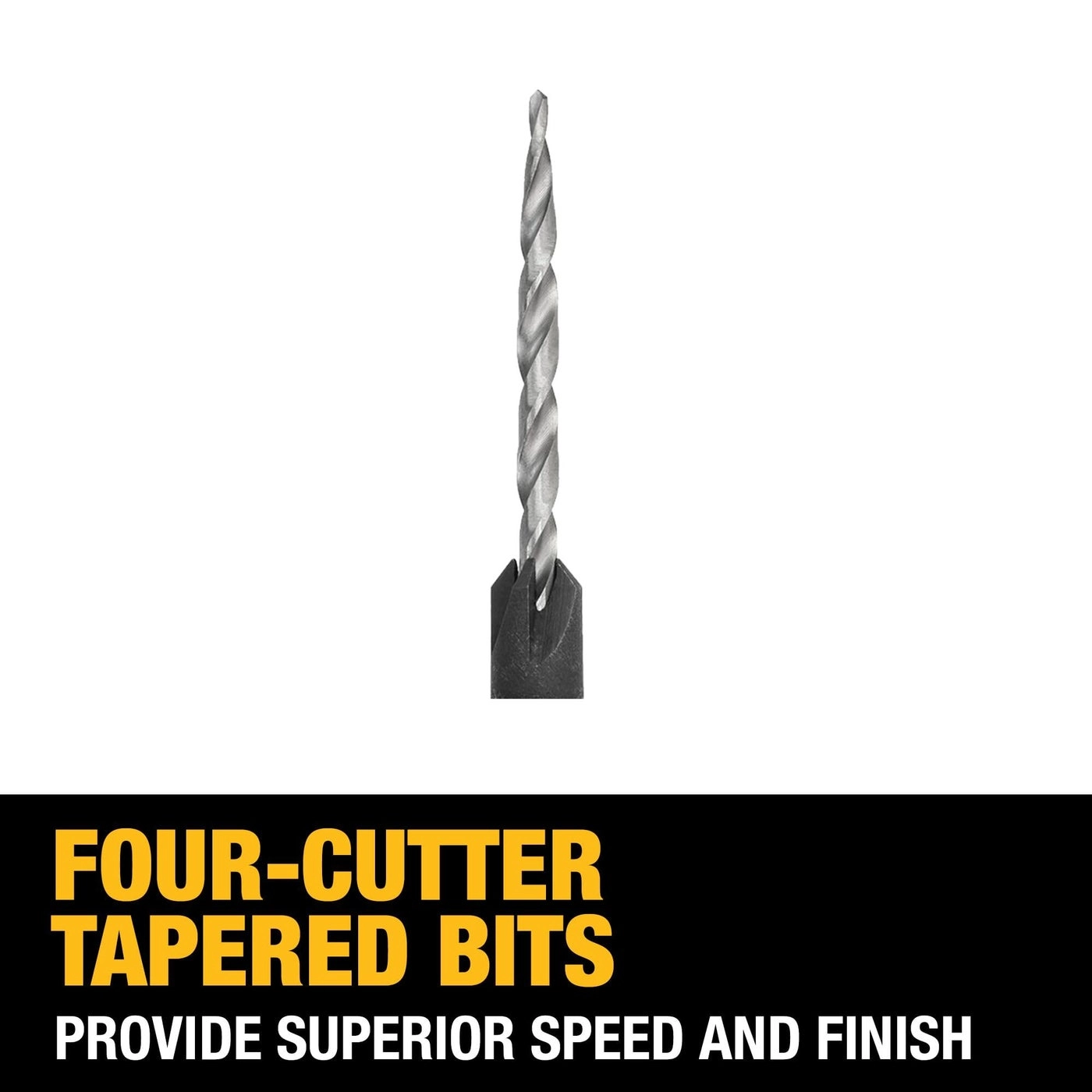 Countersink Drill Bit Set - High-speed steel 3-Piece #6, #8, #10