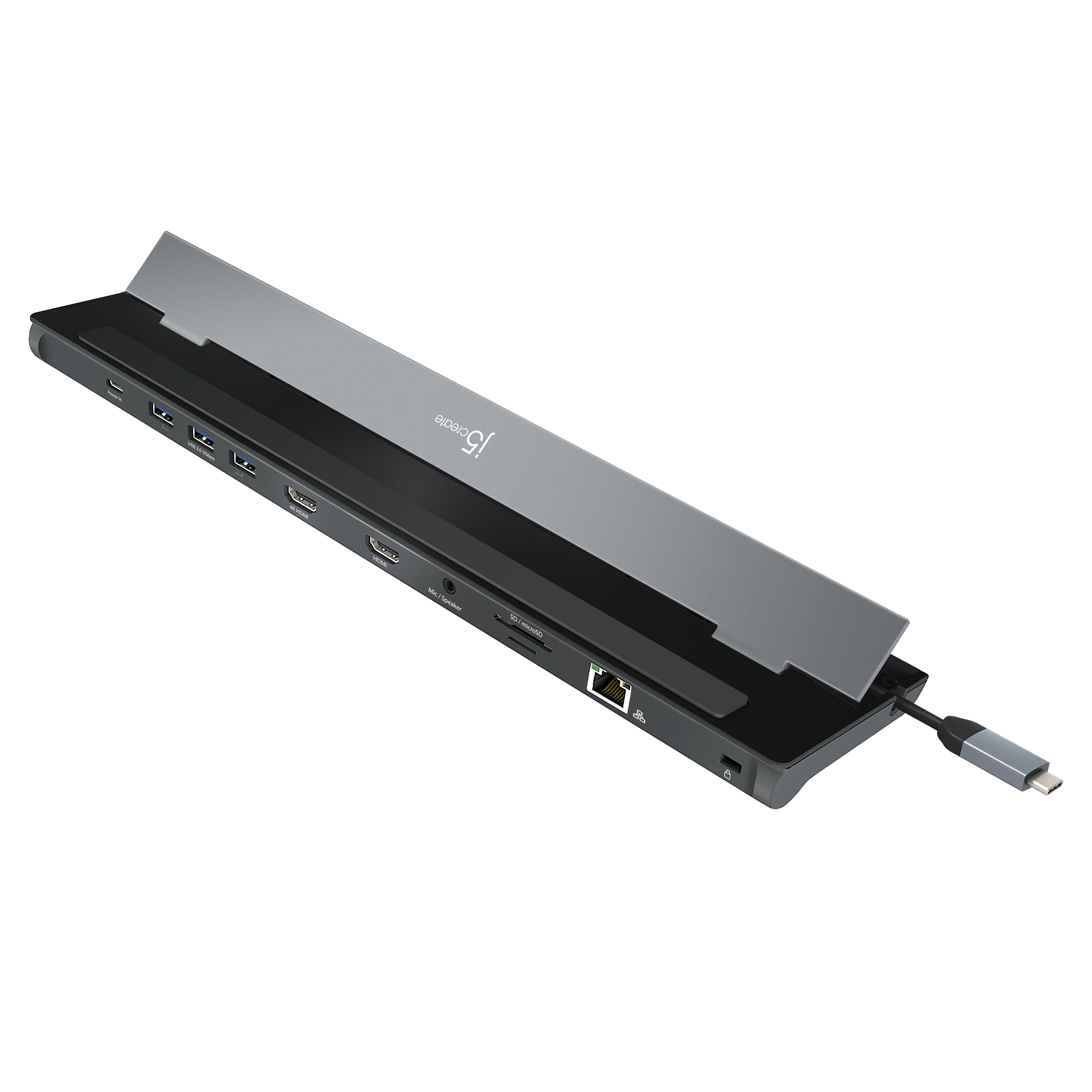 USB-C Dual HDMI Docking Station JCD542 - 4K + 1080p Dual HDMI PD 100W