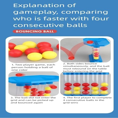 Bounce Ball Game - Family Party 4 in a Row