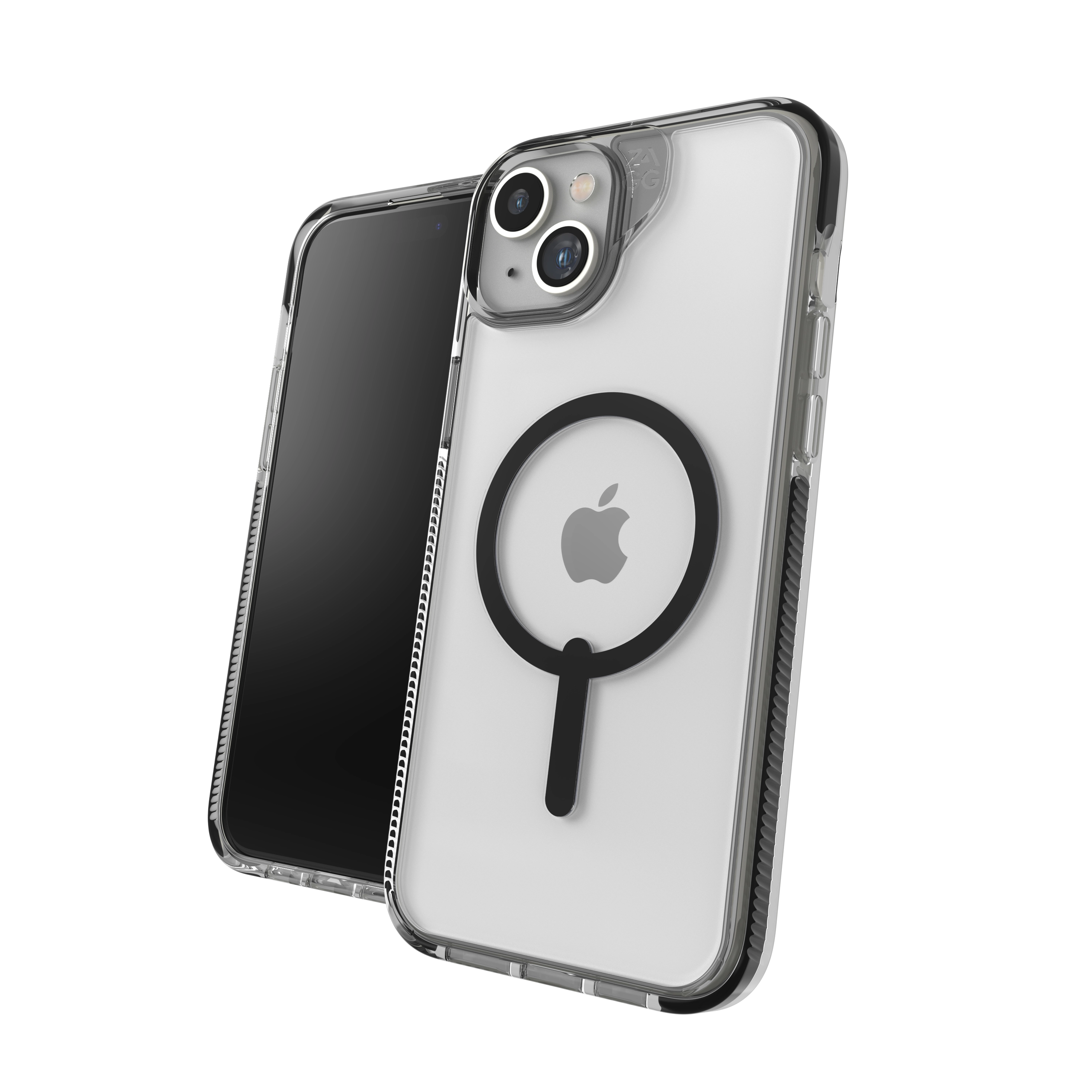 ZAGG Santa Cruz Snap Case - D3O Clear with MagSafe for iPhone 14 Plus