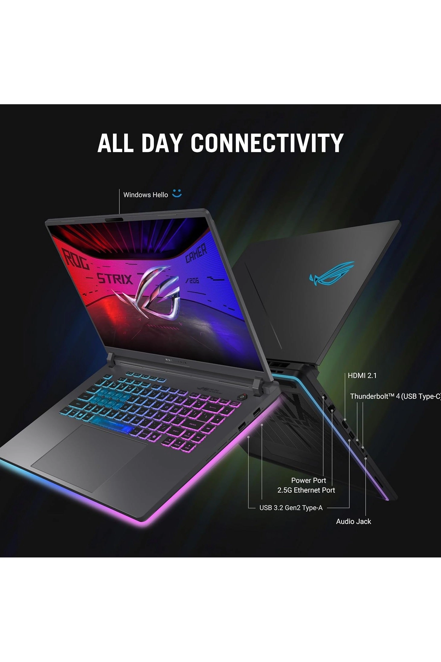 ROG Strix G16 90NR0LB1 - 16'' Core i7-14650HX 16GB RAM 1000GB SSD