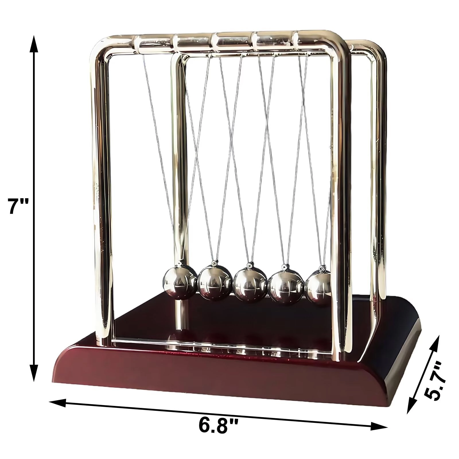 Newton's Cradle - 5 pieces Physics