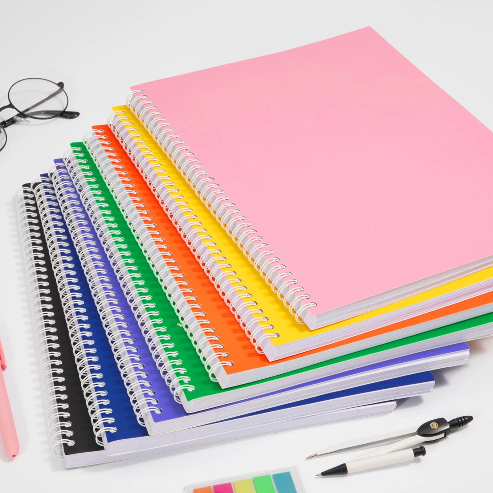Notebook A4 Spiral - Lined 100 Sheets