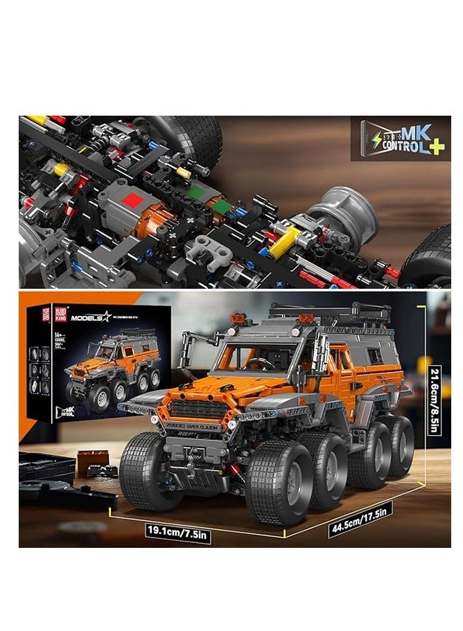 Off-Road Pickup Trucks (13088) - MOC Shaman 8x8 ATV APP Remote Control