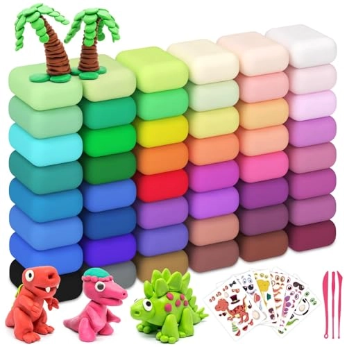 Air Dry Clay - 3+ years 48 Colors