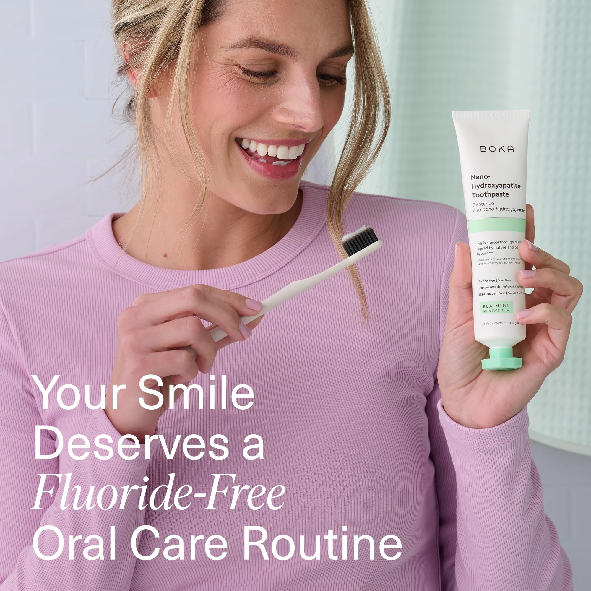 Nano Hydroxyapatite Ela Mint Toothpaste Adult 36.85 Grams