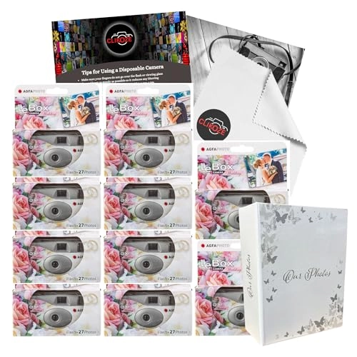 LeBox - 10x 27EXP 35mm + Photo Album + Photography Tips Card + Lens Cloth - Microfibre