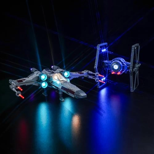 LED Light Set - Copper for LEGO TIE Fighter & X-Wing Mash-up 75393
