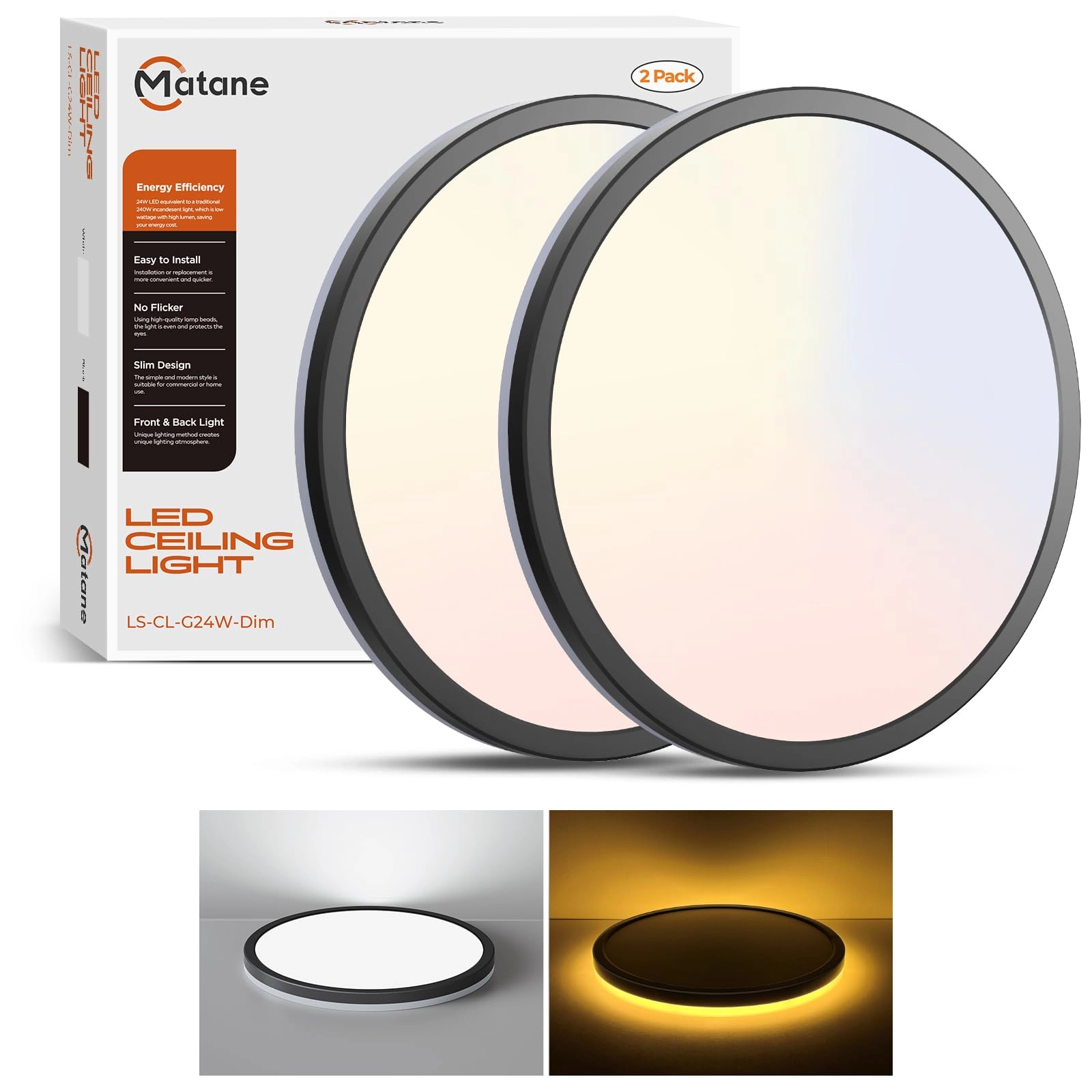 matane LS-CL-G2 - 3000K 4000K 5000K Dimmable