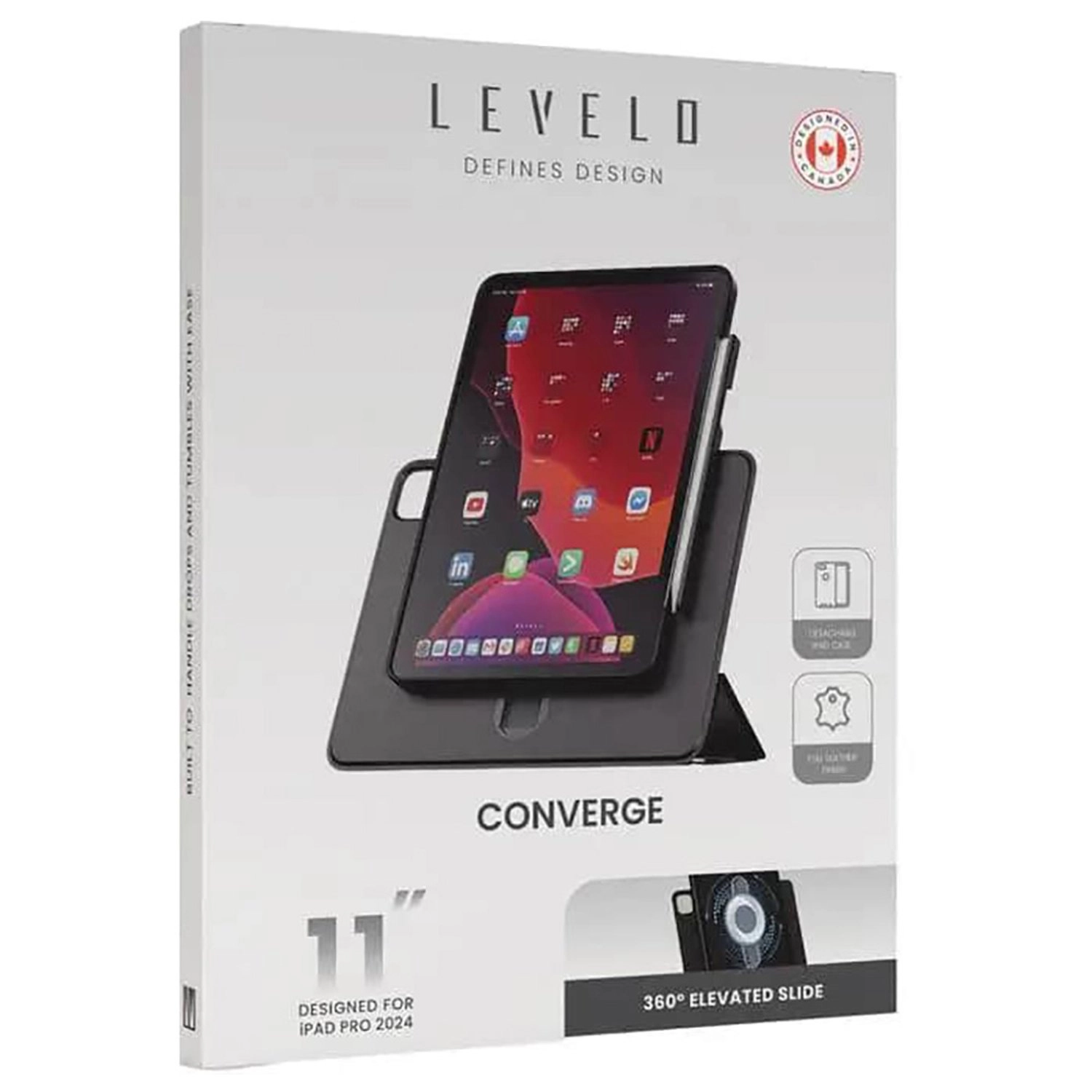 Detachable Case with Pencil Slot for iPad Pro 11-inch