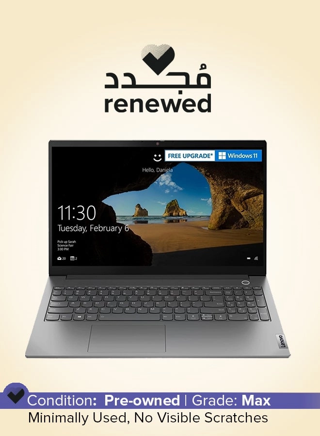 Lenovo (Renewed) Thinkbook 15 - 15.6'' Core i3-1115G4 4GB DDR4 256GB SSD