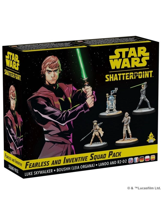 Atomic Mass Games Star Wars Shatterpoint: Fearless and Inventive Squad Pack
