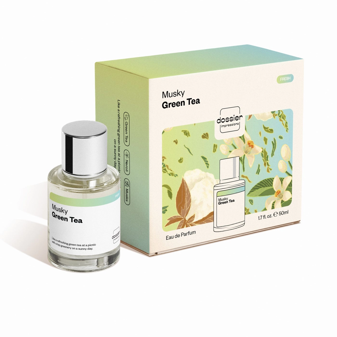 Musky Green Tea Eau de Toilette 50ml