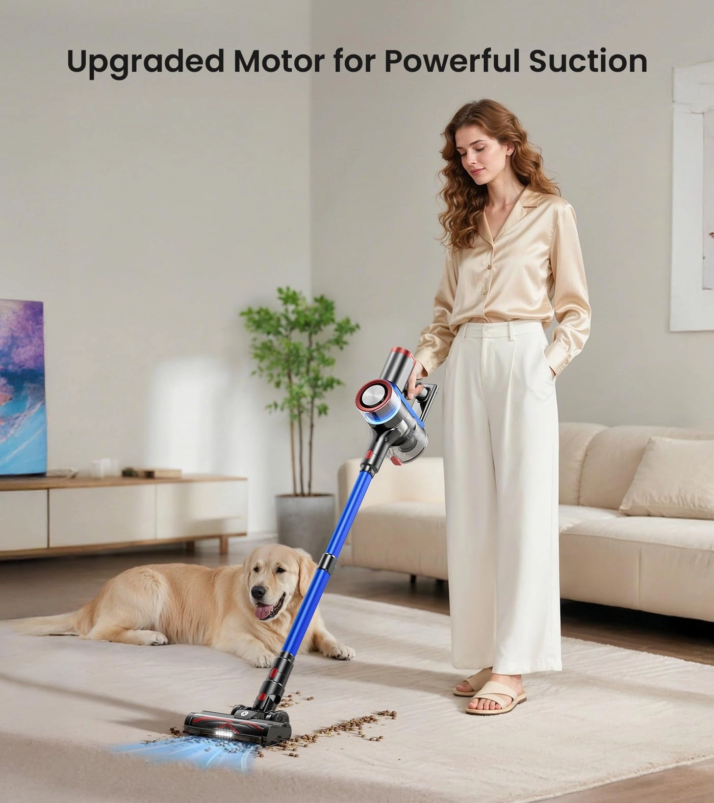 Cordless Vacuum Cleaner - 45min Stick