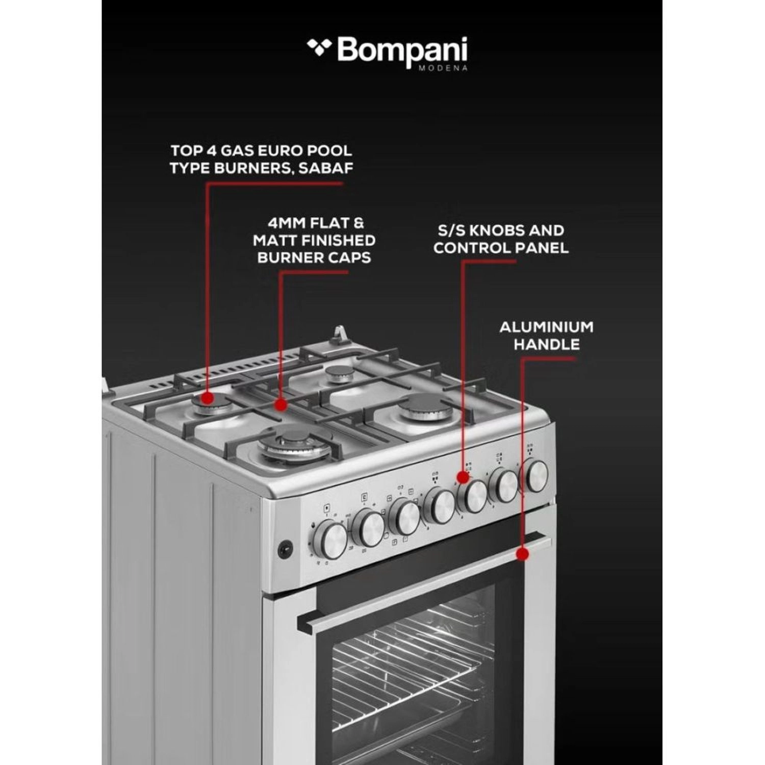 BO614BIXT GAS Cooker