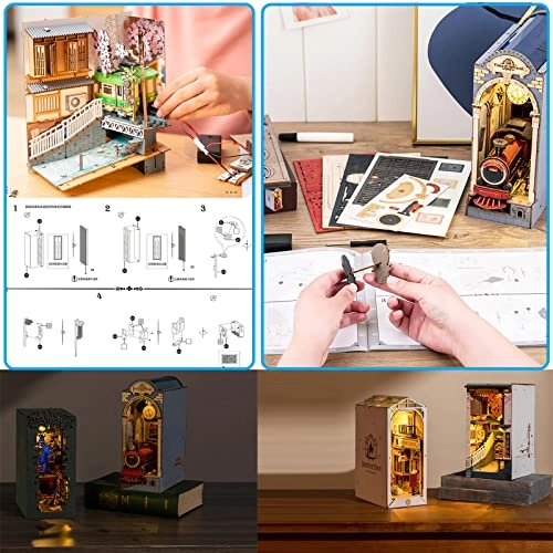 Book Nook Kit - LED Wood