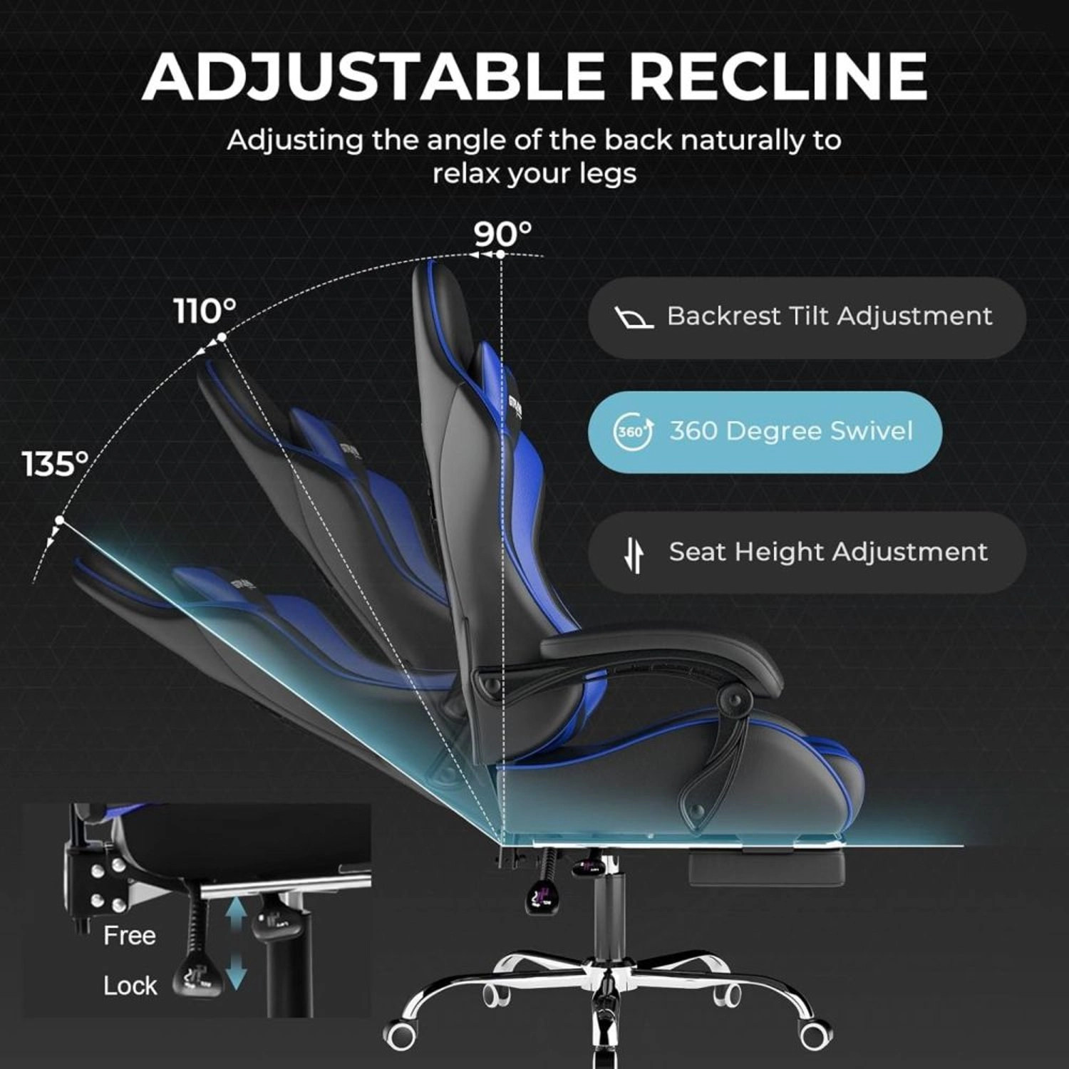 GT800A - Gaming Chair