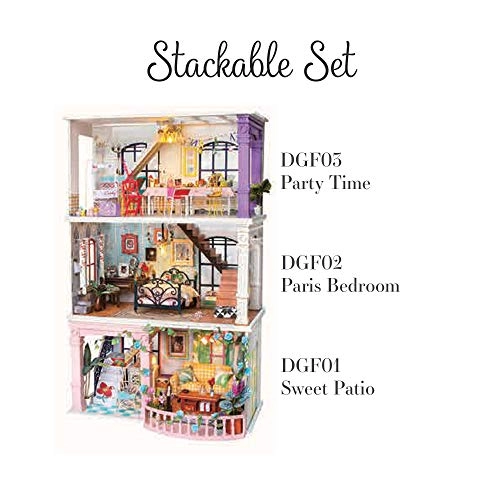 Miniature Dollhouse Kit - Party Time 1:24
