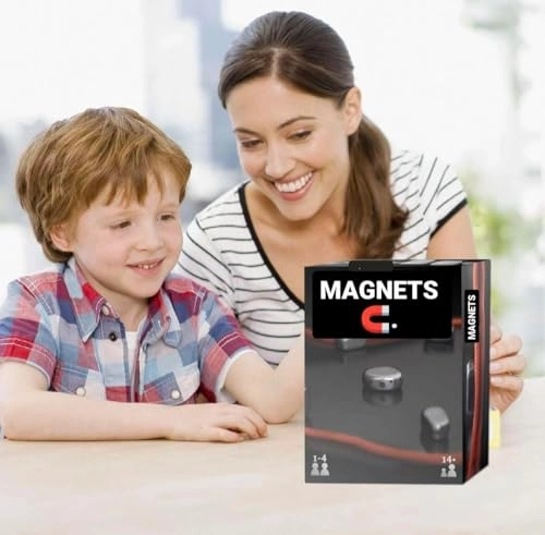 Fun Table Top Magnetic Game - 28 Magnets Travel Bag Lanyard