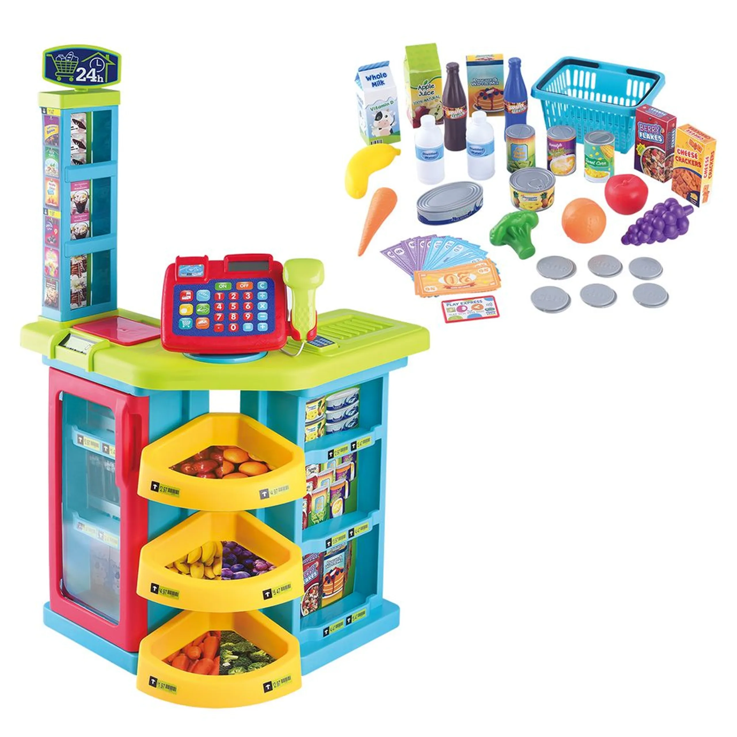 Play&Go Grocery Store Toys Set - 64 pcs (2169971-3261)