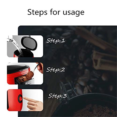 Double cup coffee machine - One-button Operation Removable Tank