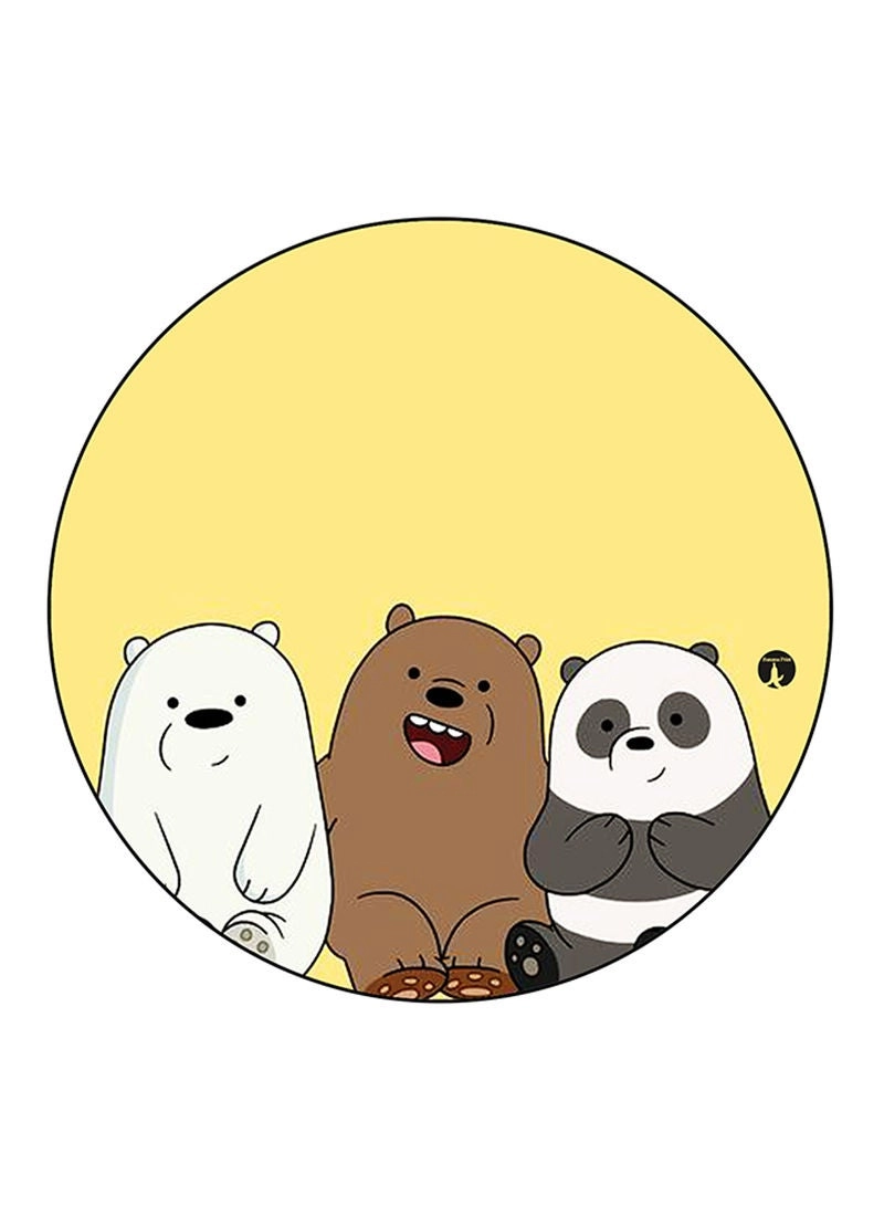 We Bare Bears Printed Mouse Pad
