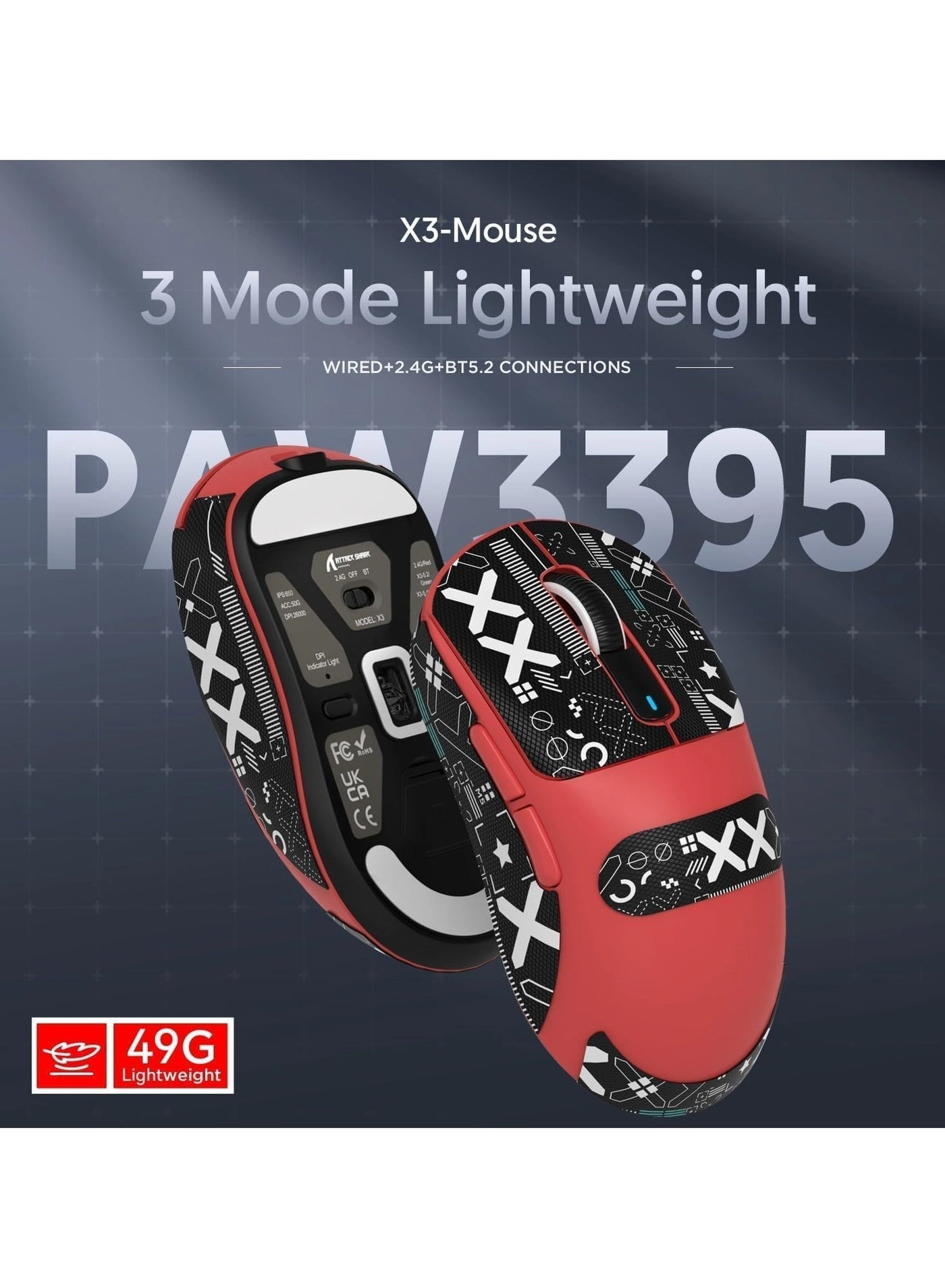 X3 Gaming Mouse - Wireless