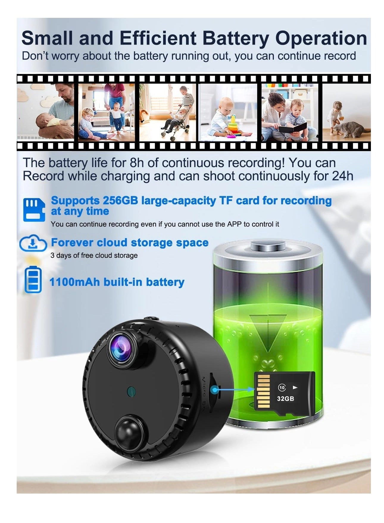 Mini Surveillance 4K