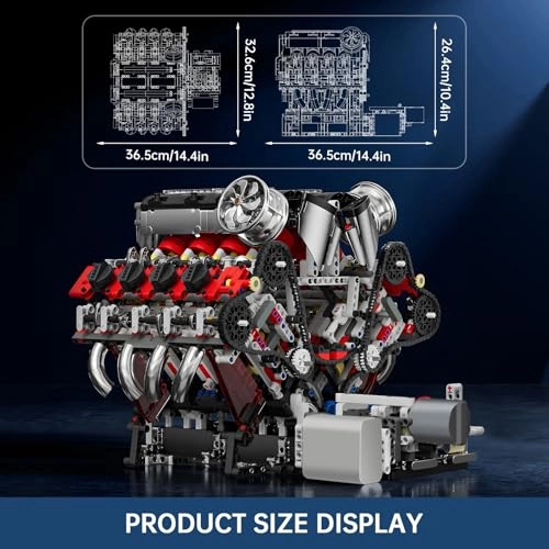 10130 V8 Motorcycle - 2718 pcs