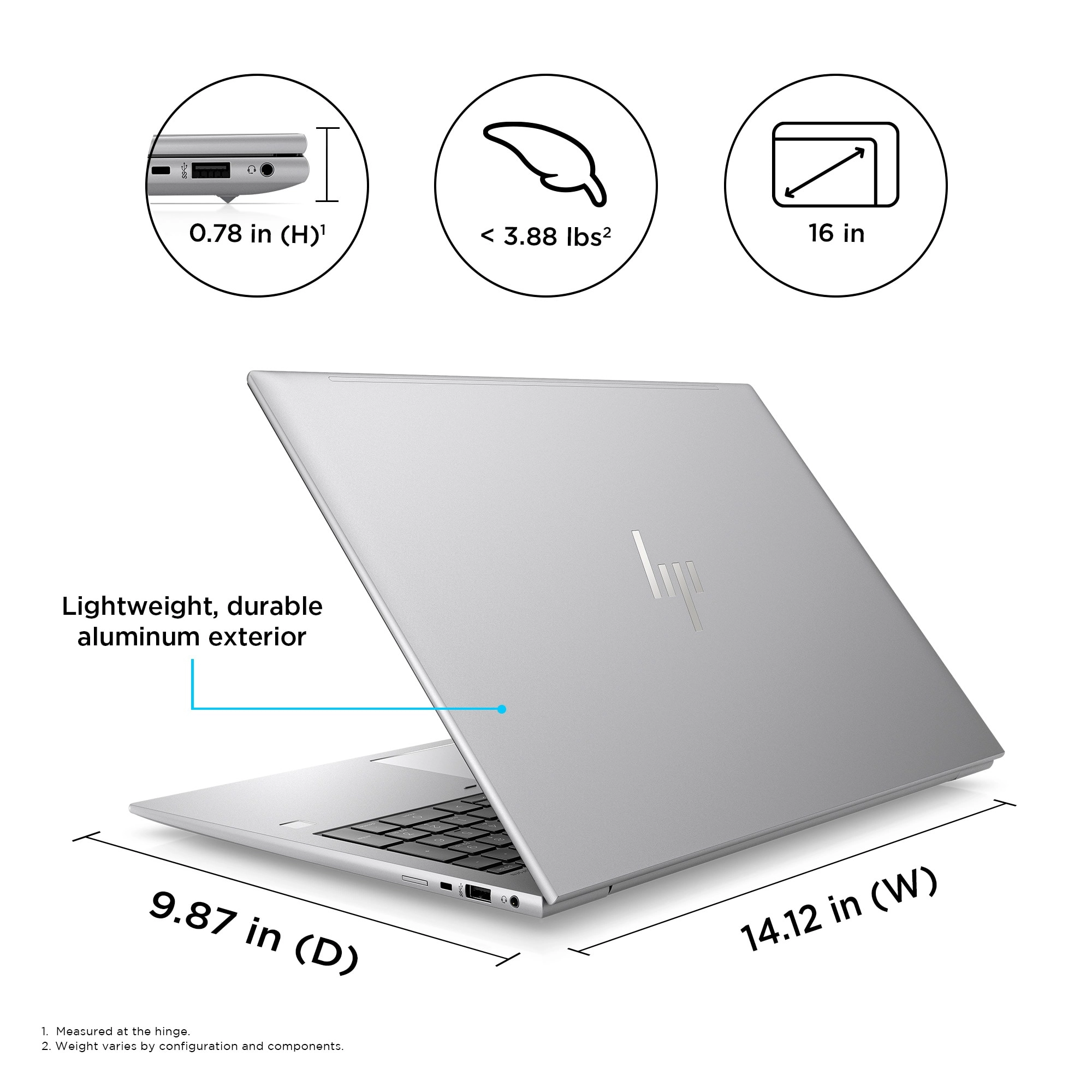 ZBook Firefly 16 G10 865M4EAABD - 16'' i7-1355U 16GB 1TB SSD