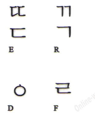 Online-Welcome Keyboard stickers - Korean