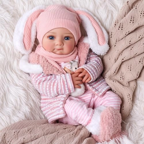 Bettie Reborn Dolls - 43.18 x 17.78 x 12.7 cm Vinyl Ages 3+