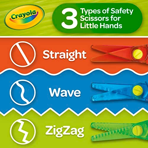 Toddler Scissor Skills Activity Kit - 3+ years 3 pcs
