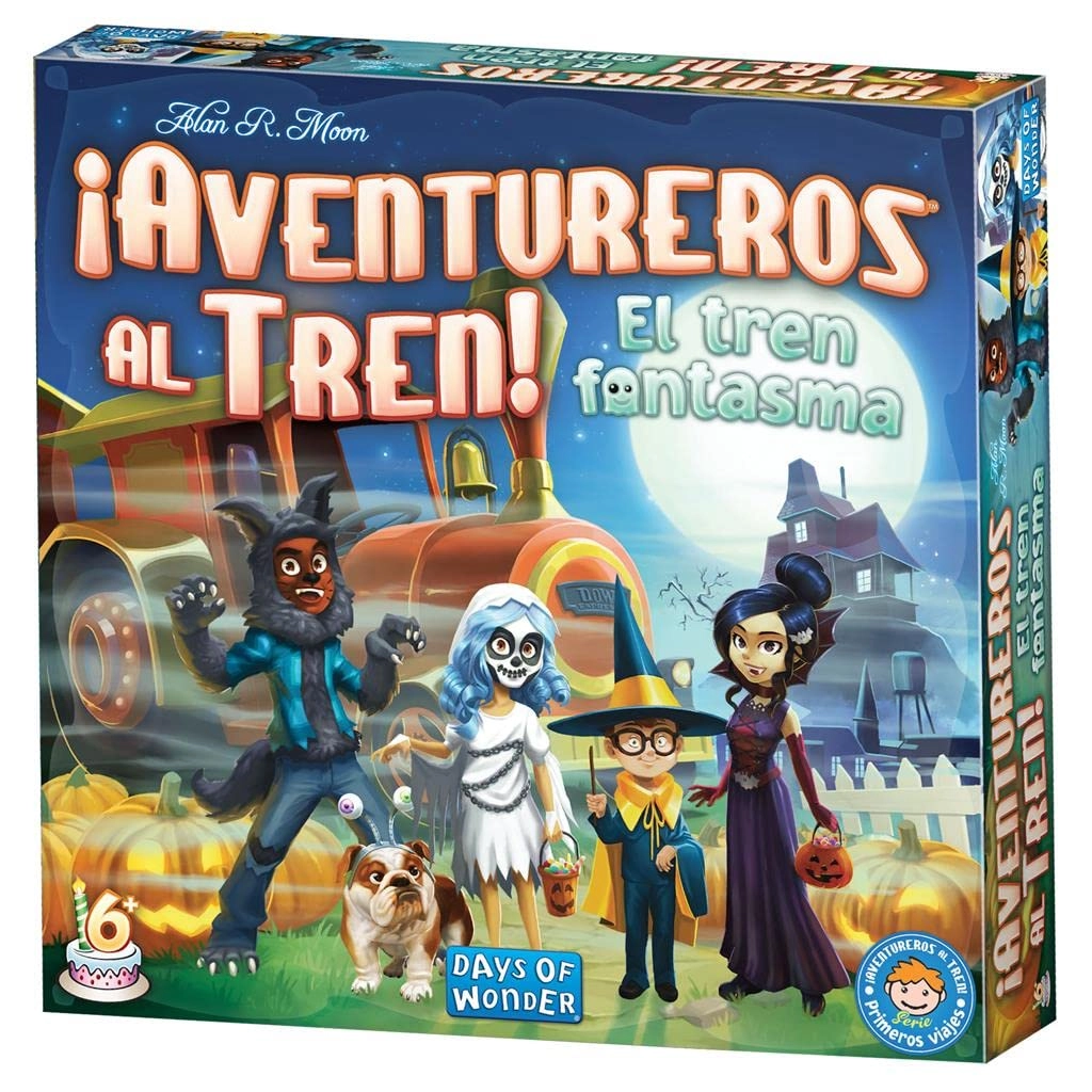 Days of Wonder Unbox Now - Adventurer zum Zug! Der Geisterzug (Spanish)