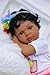 Anna Reborn Baby Doll - 20 inches Vinyl Black girl Ages 3+