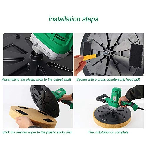 Drywall Sander - 950W Double Led Light