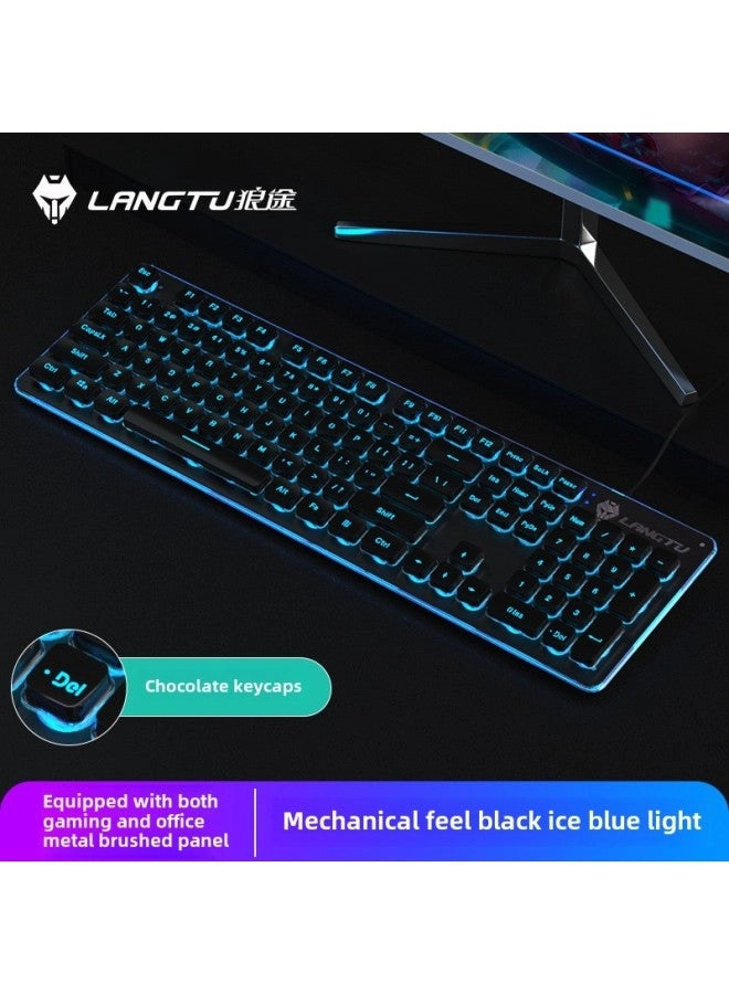 L1 Mechanical Feel Silent Keyboard - Wired/Wireless
