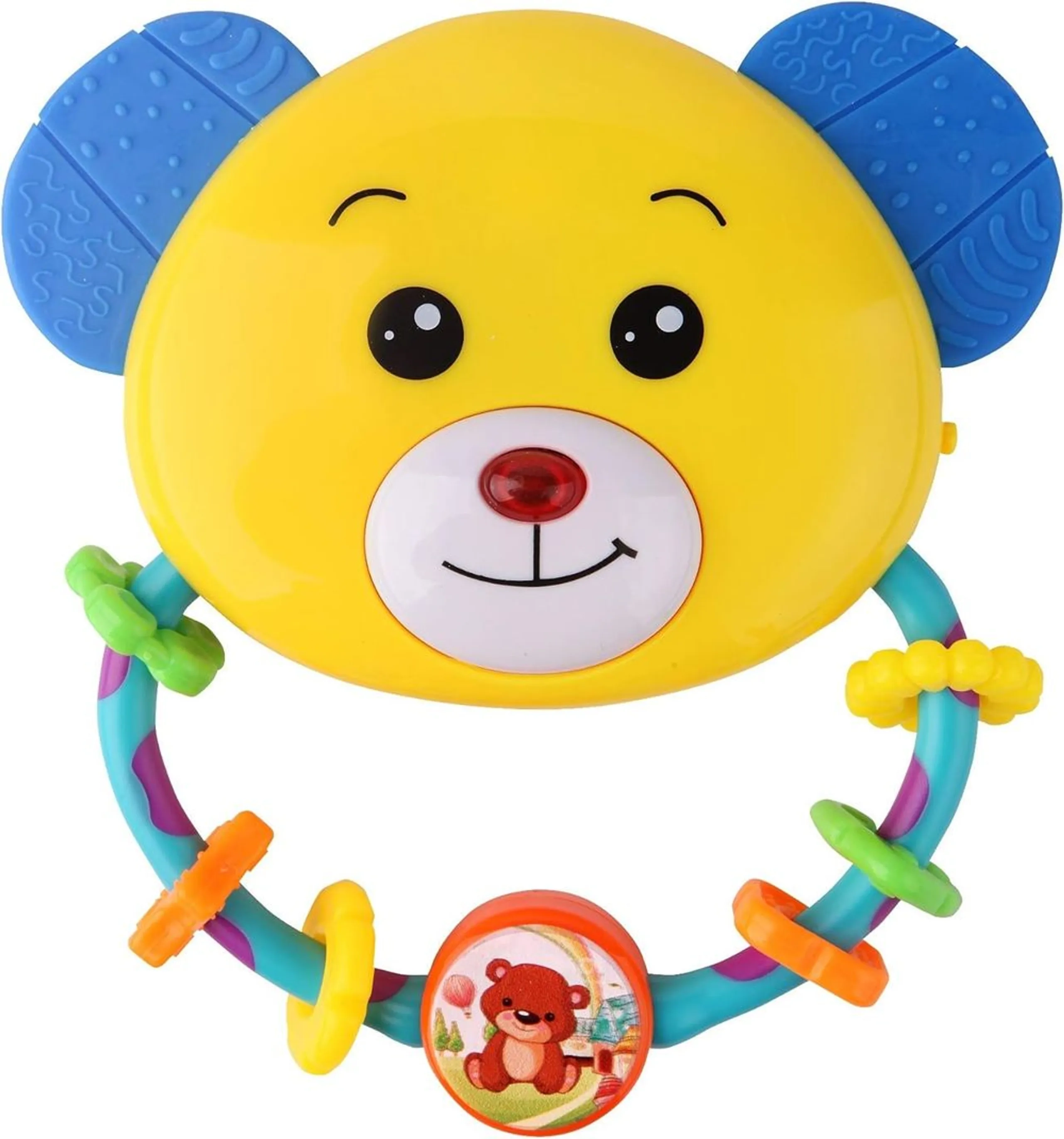 Little Angel Baby Rattle Toy - 3 months BPA-free